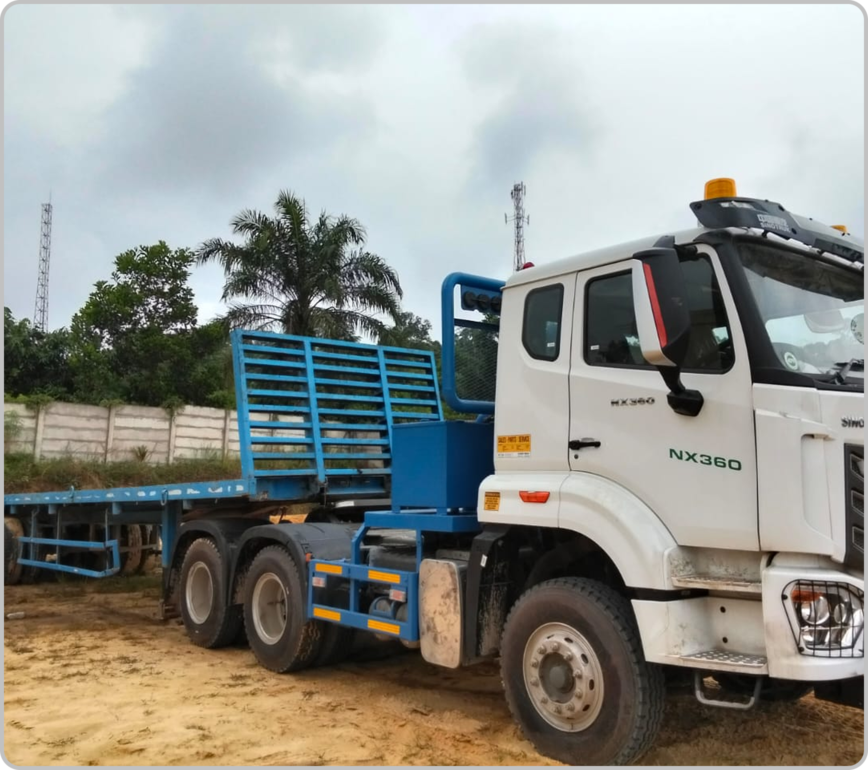 HIGH BED TRILLER HOWO NX 360